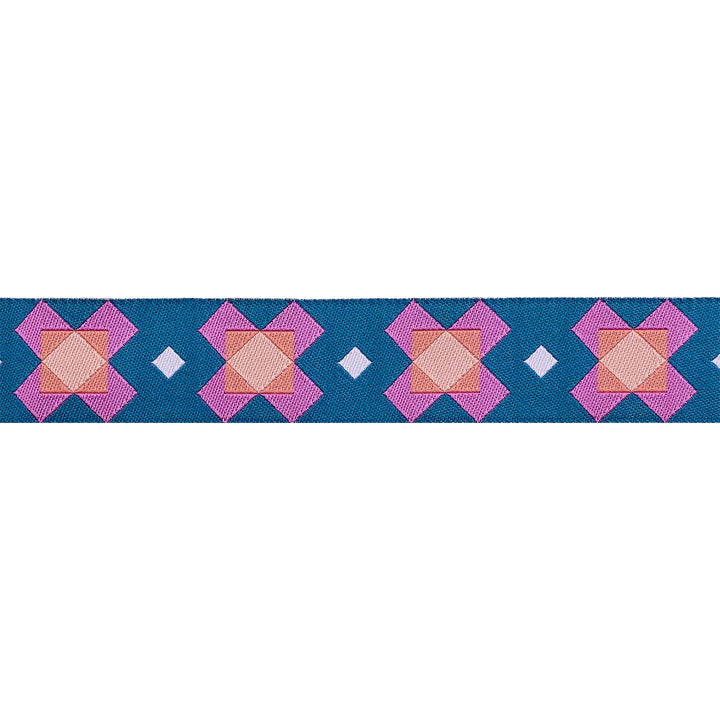 Ramble - Flowers - 7/8" width - by Tara Faughnan - One Yard