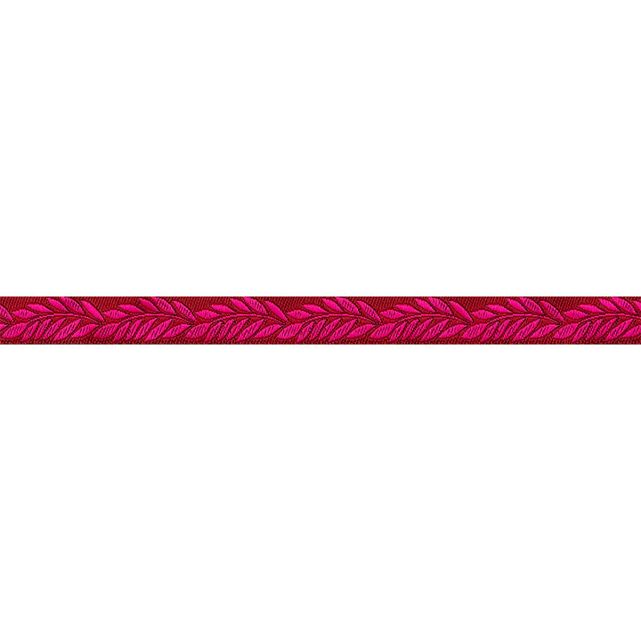 Foliage - Foliage in Berry - 3/8" width - by Sally Kelly - One Yard