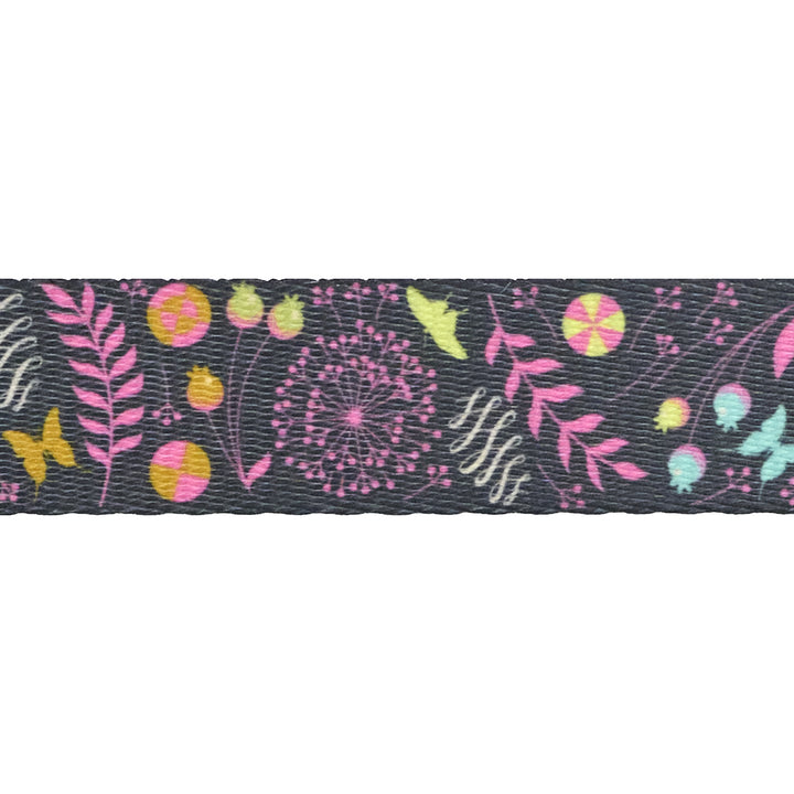 Prince Charming Deja Vu - Dandelion WEBBING - 1-1/2" width - by Tula Pink - 3 Yard Pack (Preorder)