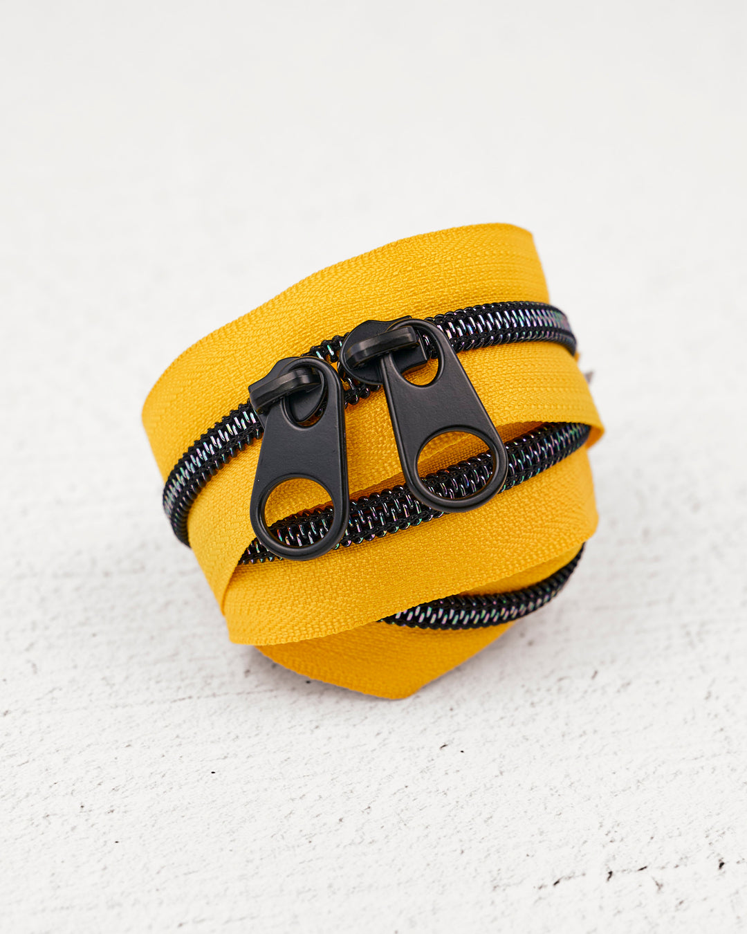 Lemon Chrome - Handbag Zipper - Renaissance Ribbons