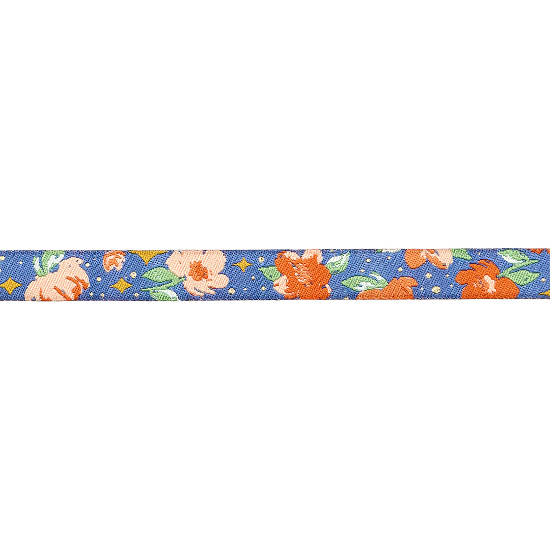 Poppy Night - Twinkle in Night - 1/2" wdith - by Renaissance Ribbons - One Yard