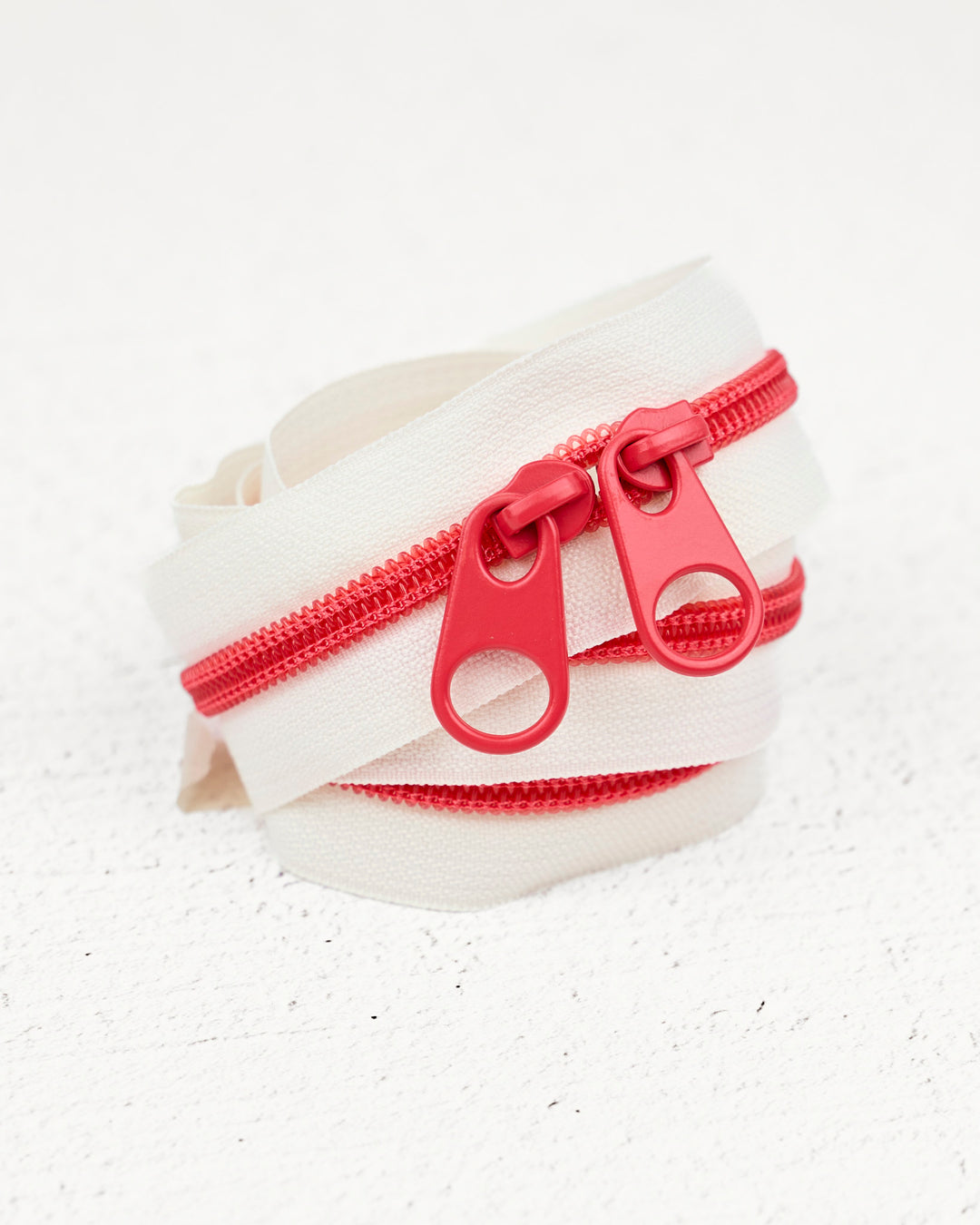 Coral Kiss - Handbag Zipper - Renaissance Ribbons