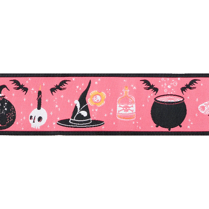 PREORDER - Witchy Ways - Witchy Kitty - 1-1/2" width - by Cori Dantini - One Yard