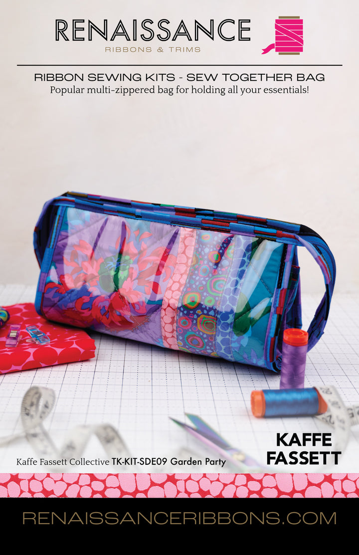Sewing Kit - Sew Together Bag in Garden Party BASE