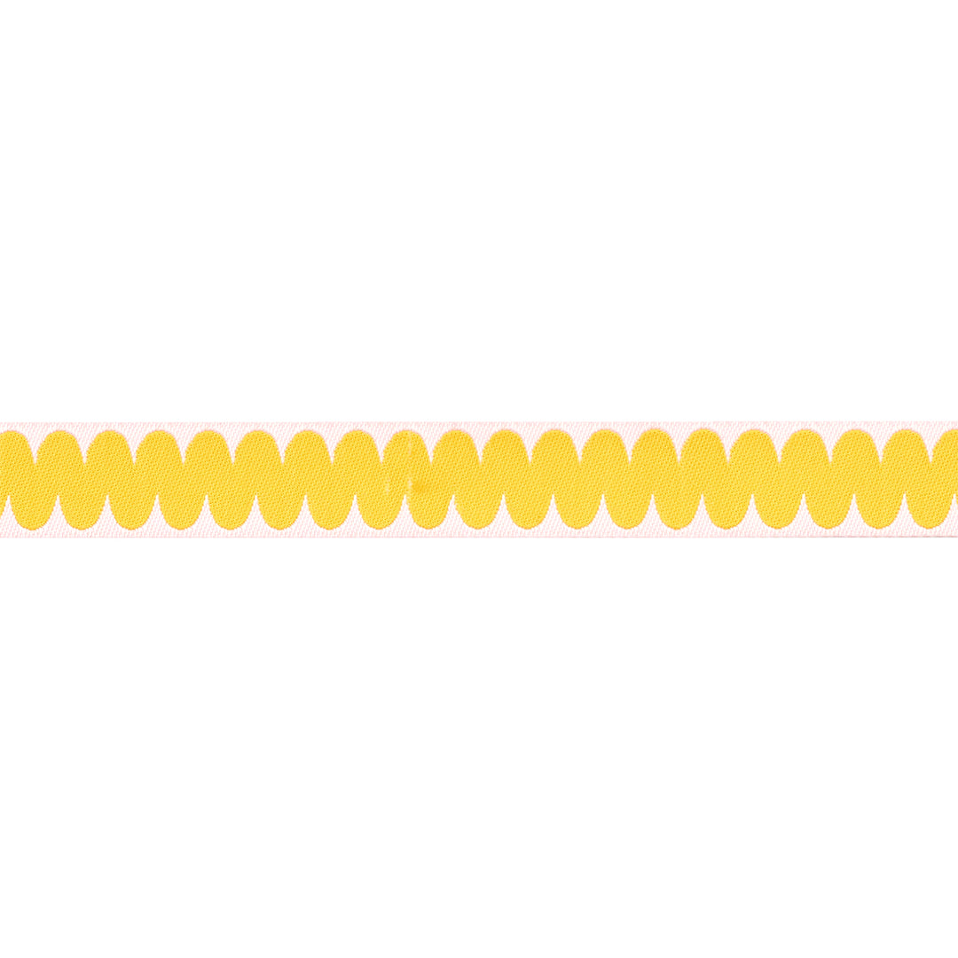 Playful - Squiggle - 5/8" width - by Renaissance Ribbons - One Yard