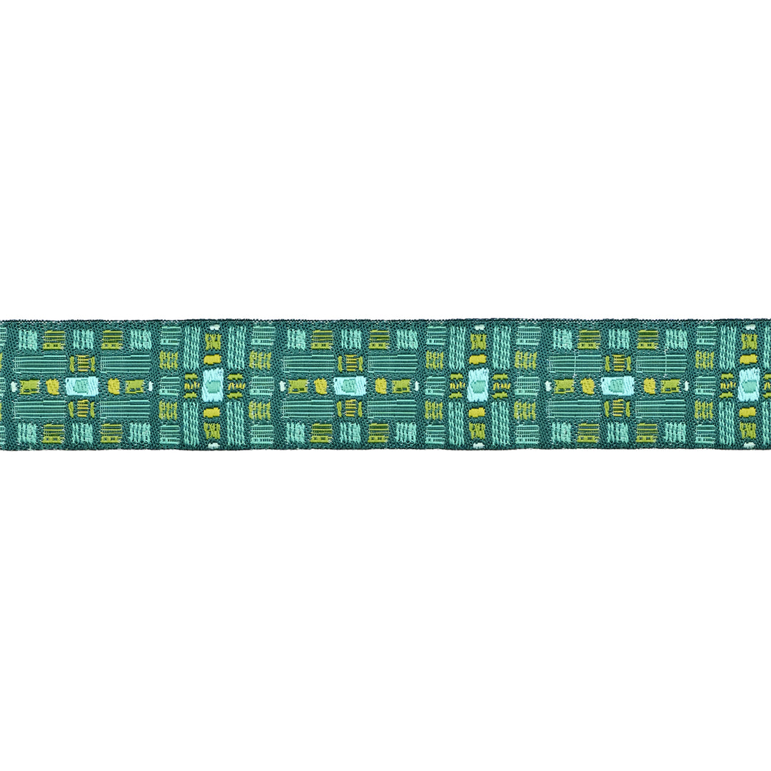 Paradise Garden - Jewel in Botanic - 7/8" width - by Patty Basemi - One Yard