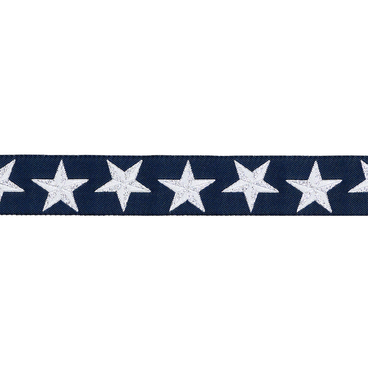 PREORDER - High Flight - Twinkle in Flag Blue - 7/8" width - by Sarah Thomas - One Yard