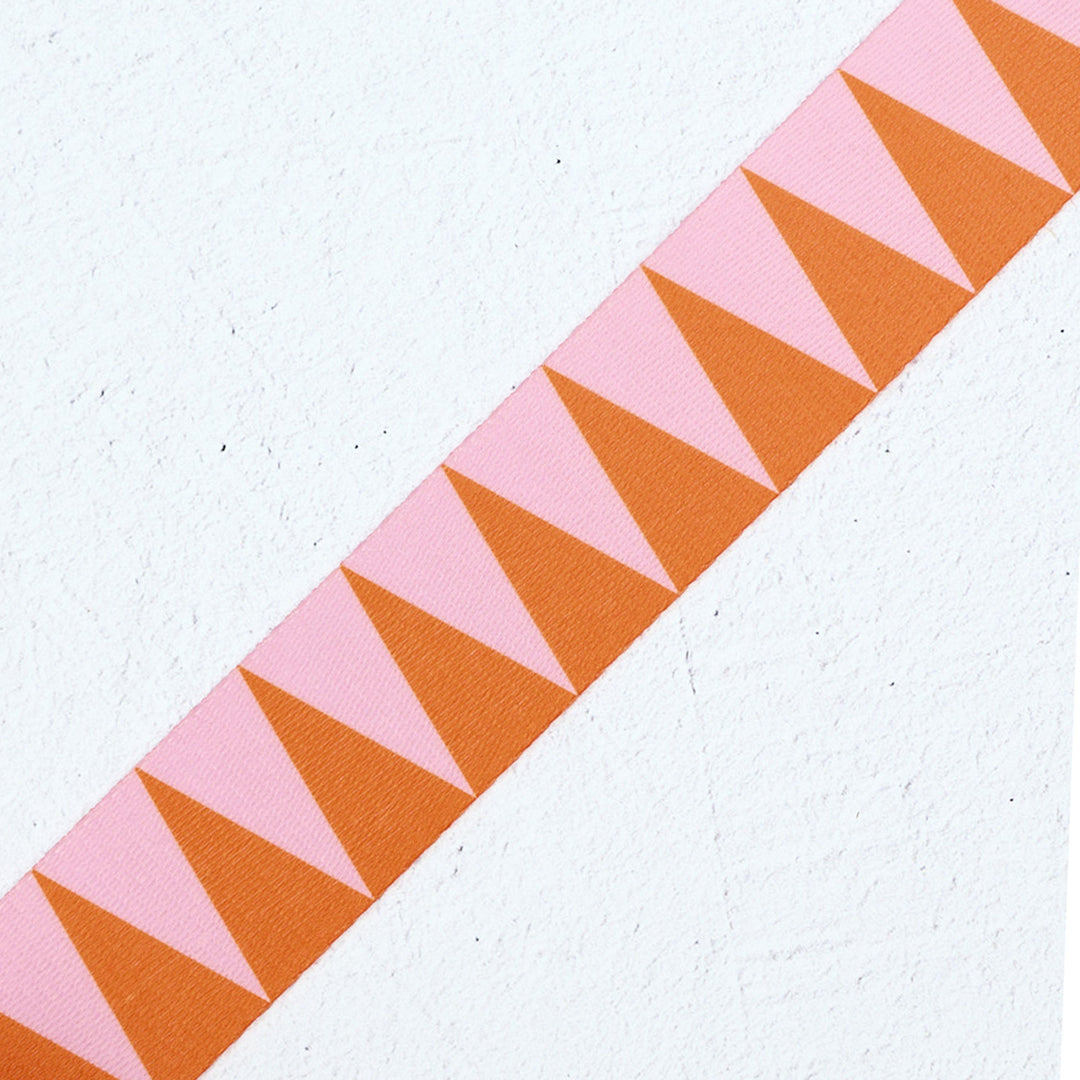 Sawtooth Webbing in Grapefruit - 1-1/2" width - by Renaissance Ribbons