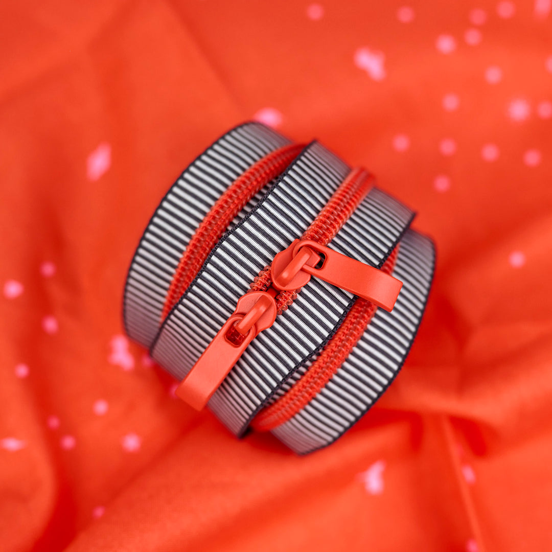 Firecracker - Handbag Zipper - Renaissance Ribbons