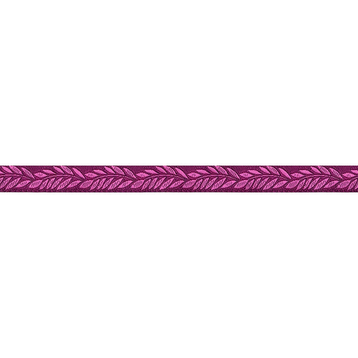 Foliage - Foliage in Plum - 3/8" width - by Sally Kelly - One Yard
