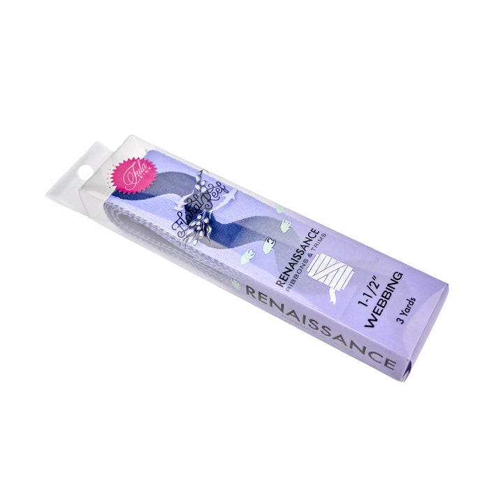 Floral Reef - Big Squiggle in Marine - 1-1/2" width WEBBING - by Tula Pink - 3 YD PACK (Preorder)