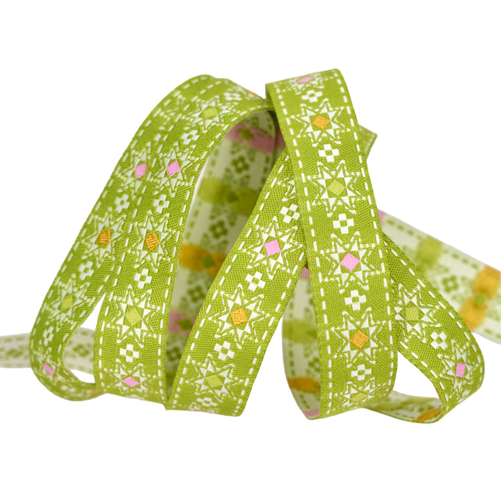 Summer's End - Garden Stars - 5/8" width - by Joanna Figueroa - One Yard (Preorder)