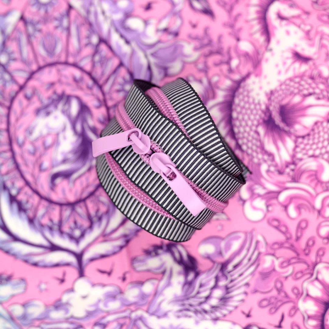 Royal Petal - Handbag Zipper - Renaissance Ribbons
