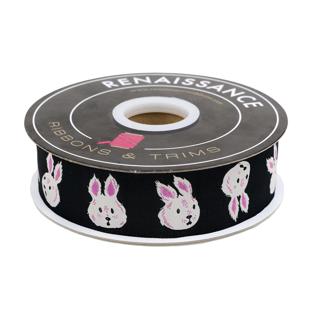 PREORDER - Hello Alice - Rushing Rabbit - 1-1/2" width - by Sarah Watts - One Yard