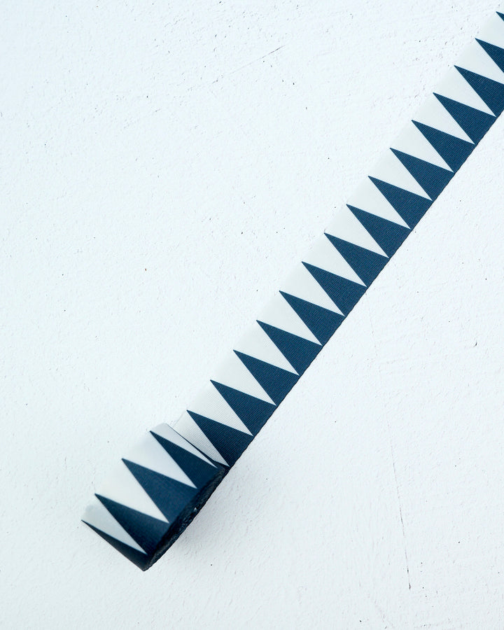Sawtooth Webbing in Ash - 1-1/2" width - by Renaissance Ribbons