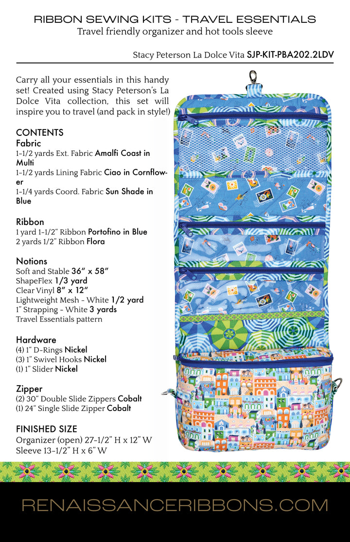 Sewing Kit - Travel Essentials 2.0 - ByAnnie - La Dolce Vita BASE