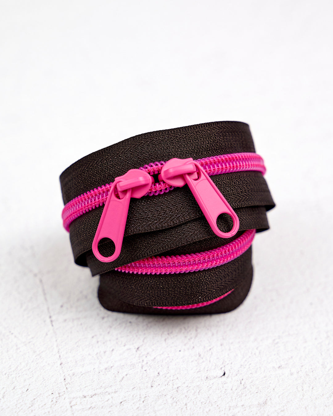 Neon Rose - Handbag Zipper - Renaissance Ribbons