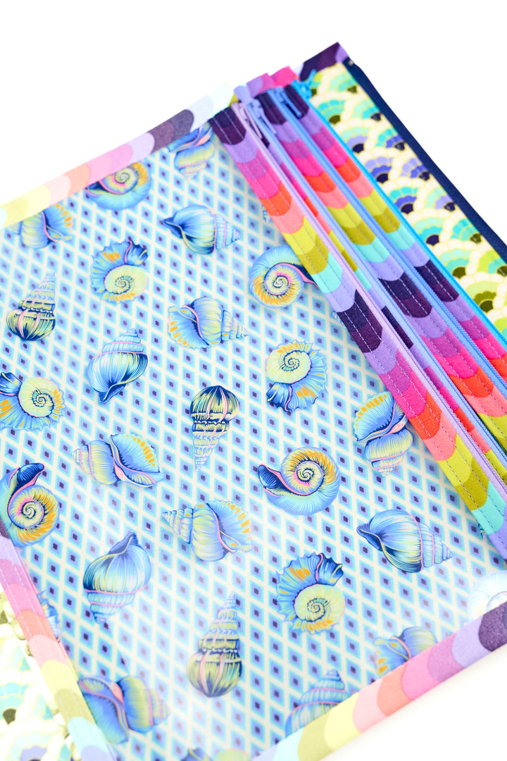 Sewing Kit - Booklet Pouch - Aneela Hoey - Reef What You Sew