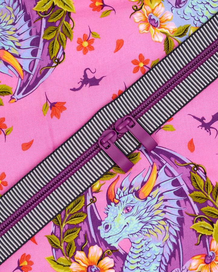 Purple Reign - Handbag Zipper - Renaissance Ribbons