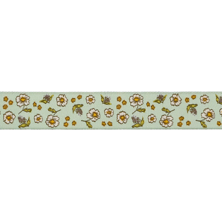 Celestial Garden - Ditsy Floral - 7/8" width - by Alexandra Bordallo - One Yard