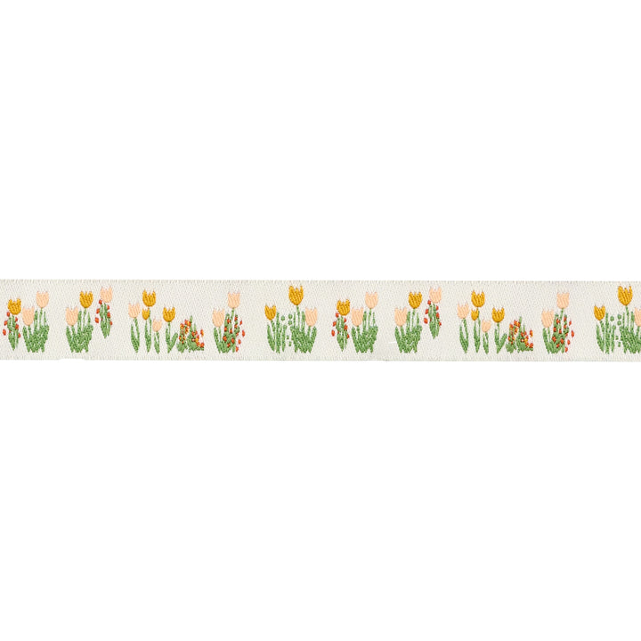 Celestial Garden - Tulip Bulbs - 5/8" width - by Alexandra Bordallo - One Yard