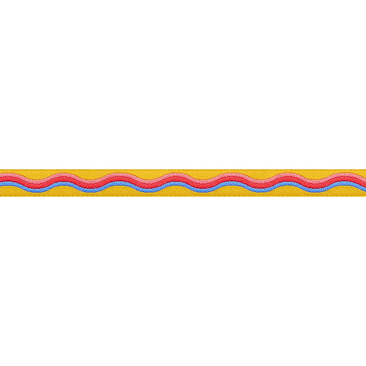 Playful - Wavy - 3/8" width - by Renaissance Ribbons - One Yard
