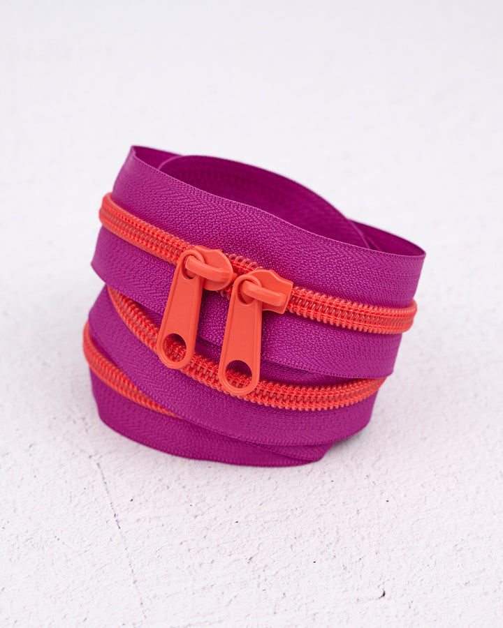 30" Handbag Zipper - Renaissance Ribbons