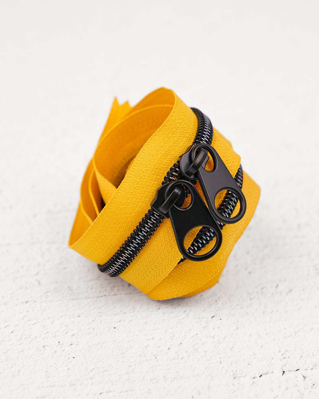 Lemon Chrome - Handbag Zipper - Renaissance Ribbons