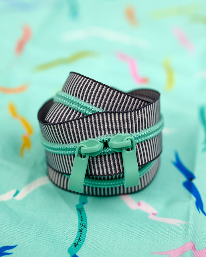 Mint Julep - Handbag Zipper - Renaissance Ribbons
