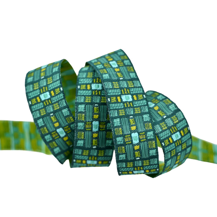 Paradise Garden - Jewel in Botanic - 7/8" width - by Patty Basemi - One Yard