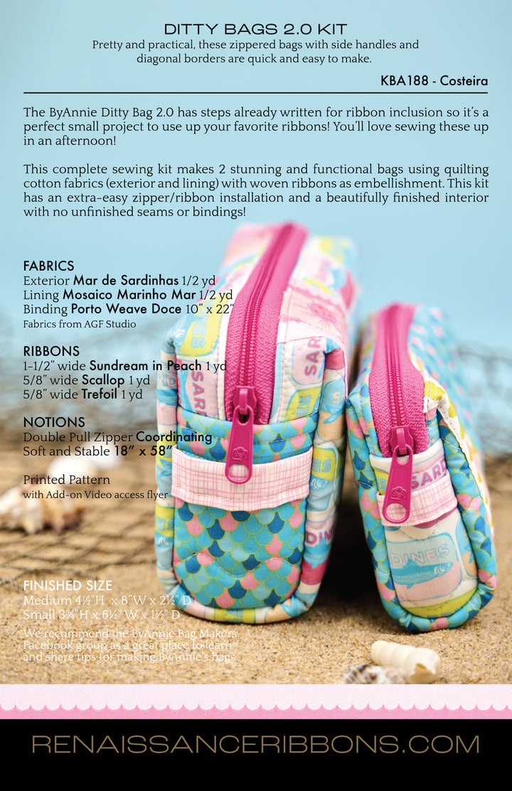Sewing Kit - Ditty Bags 2.0 - Costeira