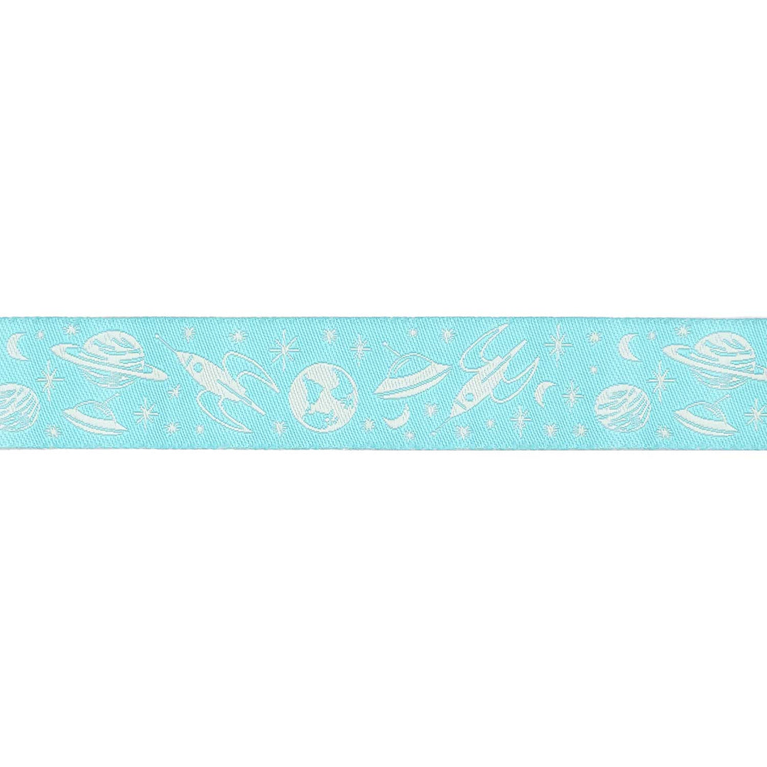 PREORDER - 3, 2, 1... Blastoff - Race to Space in Blue Nebula 7/8" - by Stacy Iest Hsu - One Yard