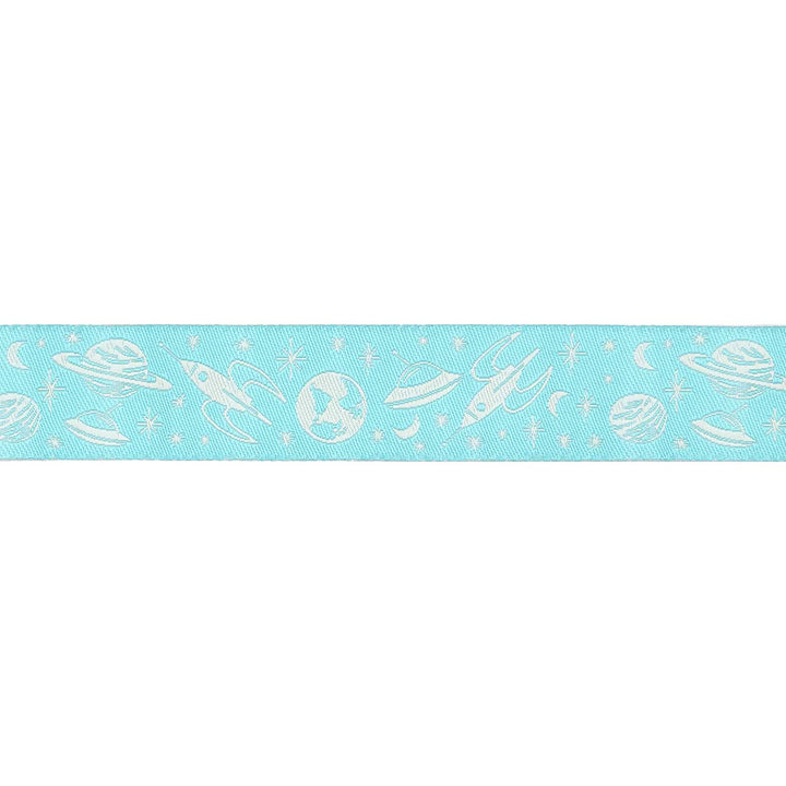 PREORDER - 3, 2, 1... Blastoff - Race to Space in Blue Nebula 7/8" - by Stacy Iest Hsu - One Yard