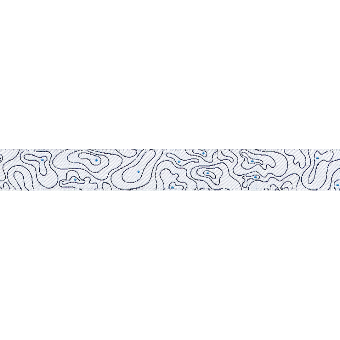 PREORDER - High Flight - Topography in Cloud - 5/8" width - by Sarah Thomas - One Yard