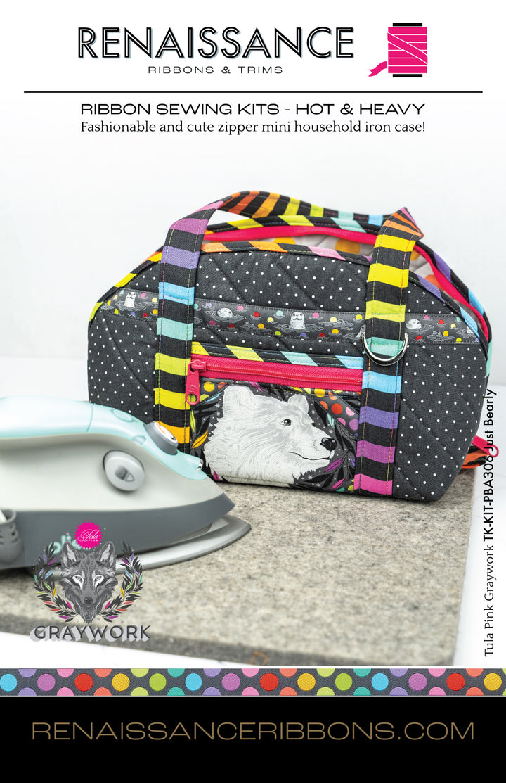 Sewing Kit - Hot & Heavy MINI in Tula Pink's Graywork