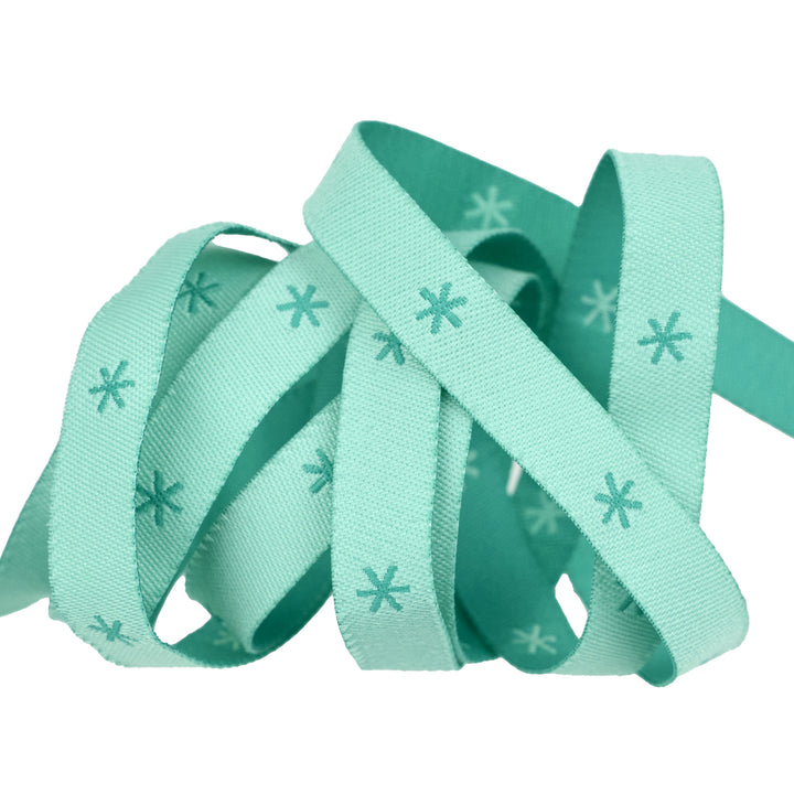 Spark in Mint - 3/8" width - Hearts and Sparks by Melody Miller - One Yard