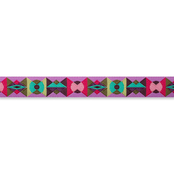 Arrowhead Lunar Glow Purple by Tula Pink - 5/8" - by the yard