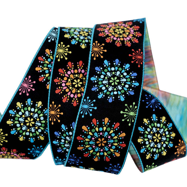 Wings of Wonder - Wonder in Black - 1-1/4" width - by Sue Penn - One Yard (Preorder)