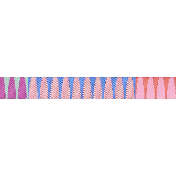 Ramble - Curves - 5/8" width - by Tara Faughnan - One Yard