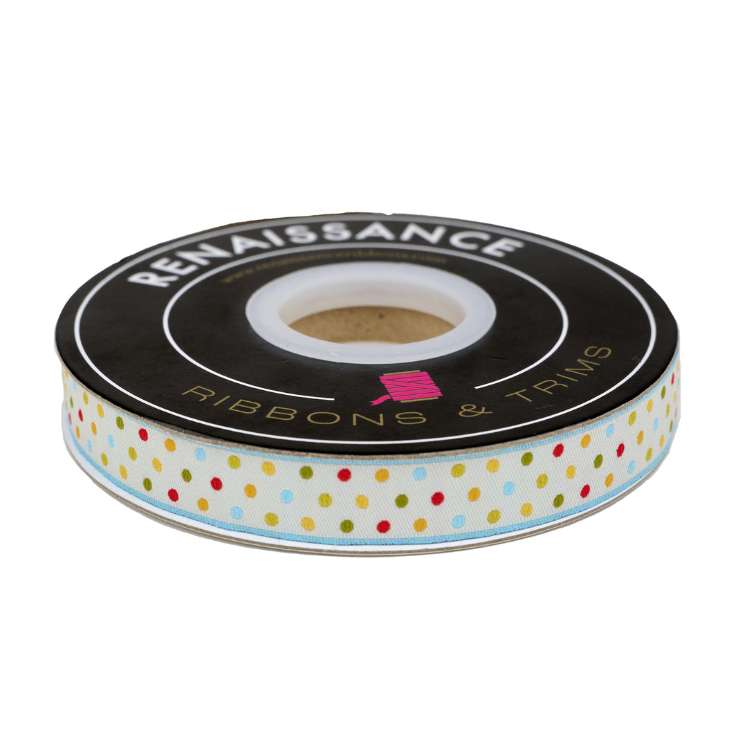 PREORDER - Animal Park Fun - Happy Dots 5/8" - by Stacy Iest Hsu - One Yard