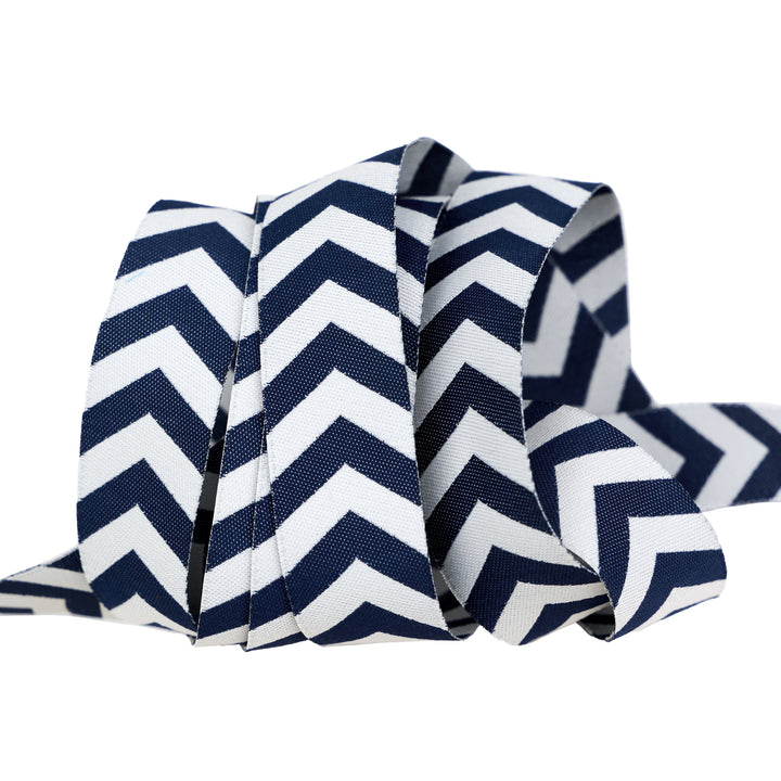 PREORDER - High Flight - Taxiway in Flag Blue - 7/8" width - by Sarah Thomas - One Yard
