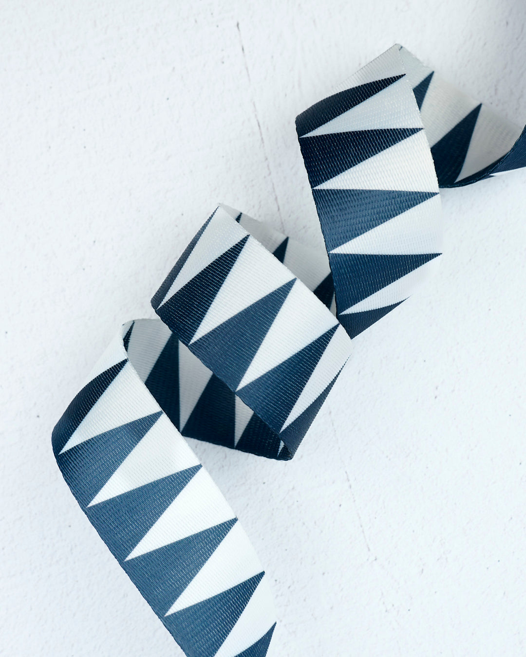 Sawtooth Webbing in Ash - 1-1/2" width - by Renaissance Ribbons