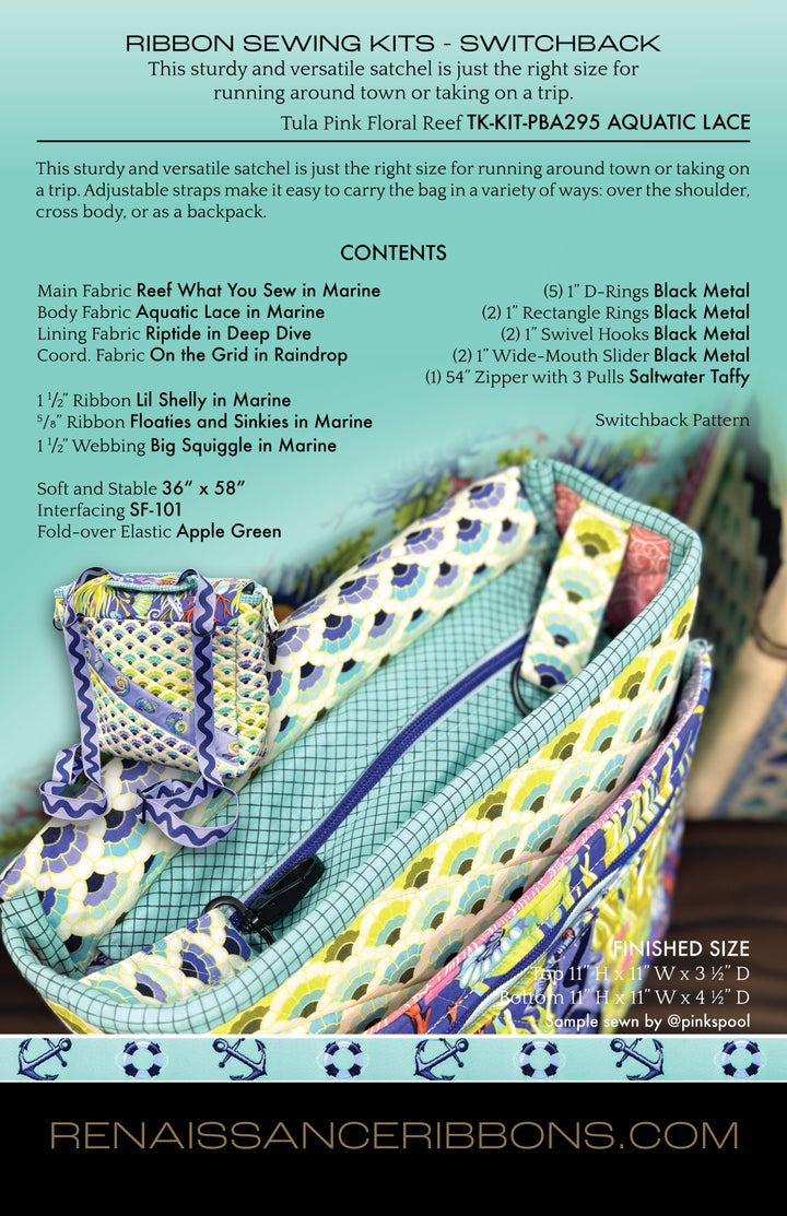 Sewing Kit - Switchback - ByAnnie - Floral Reef