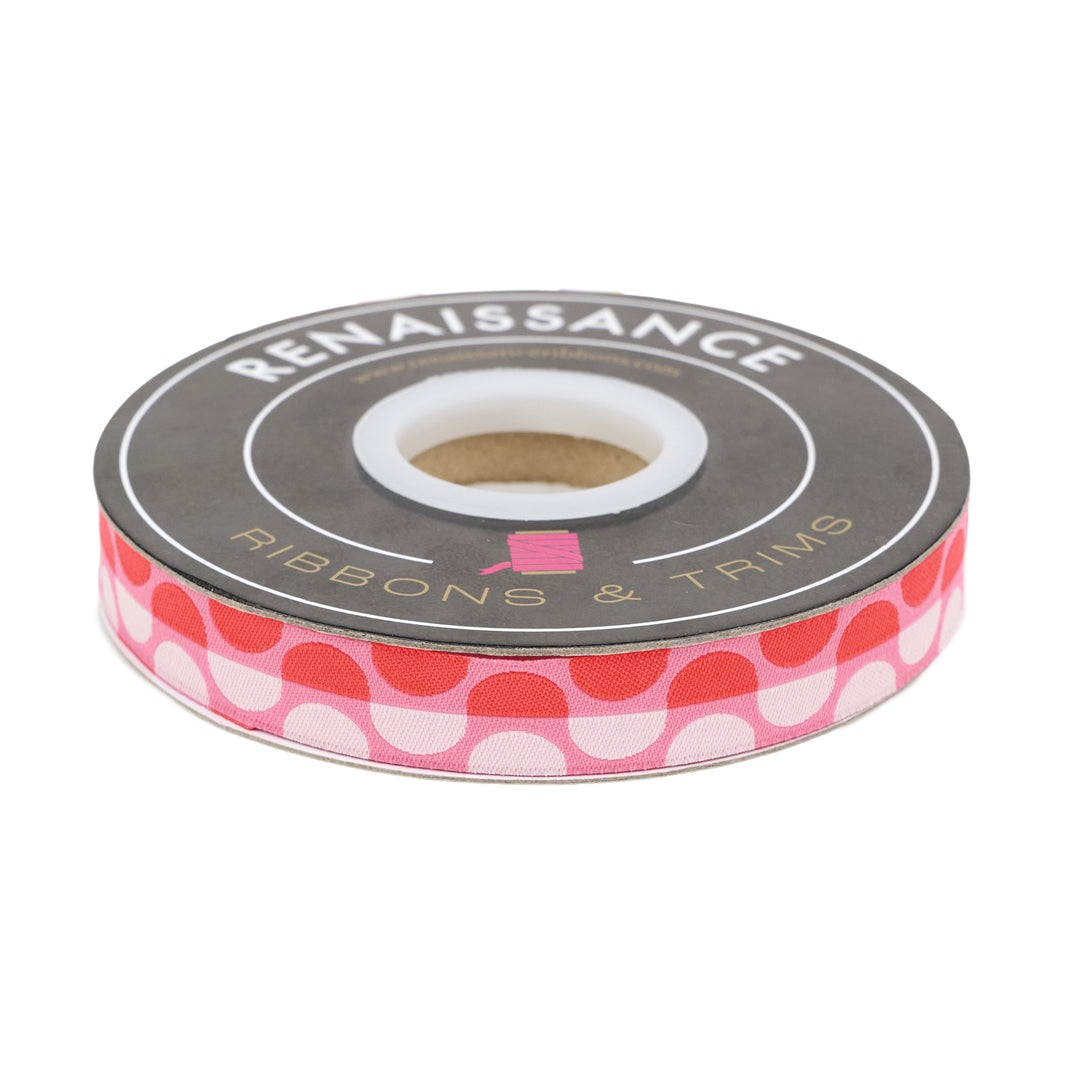 Love Notes - Curvy - 5/8" width - by Renaissance Ribbons - One Yard