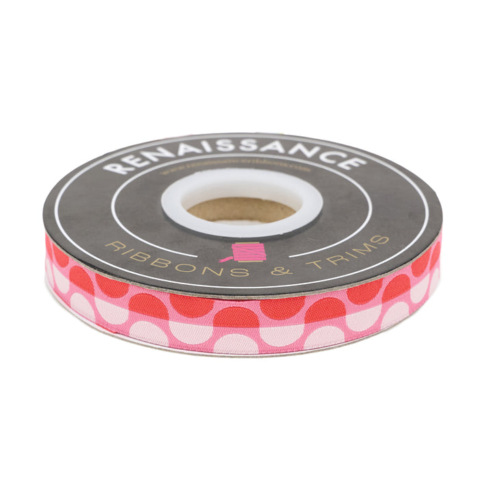 Love Notes - Curvy - 5/8" width - by Renaissance Ribbons - One Yard