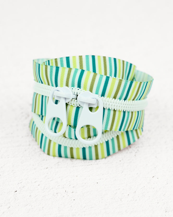 Coastal Glow - Handbag Zipper - Renaissance Ribbons