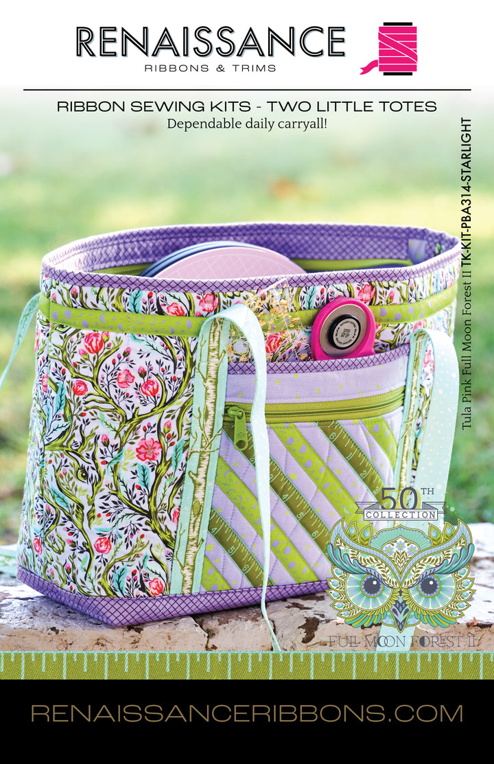 Sewing Kit - Two Little Totes in Branch Manager