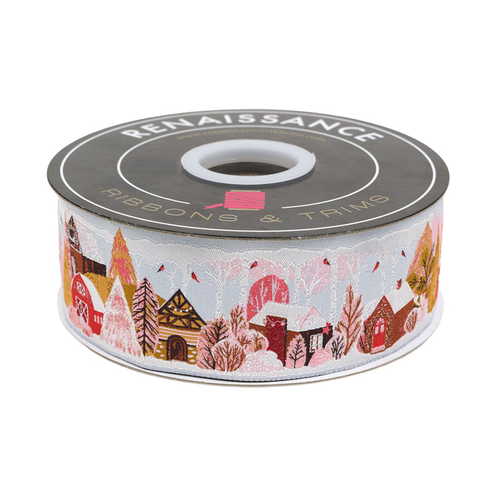 PREORDER - Adventale - Christmas Village - 2" width - by Katarina Roccella - One Yard