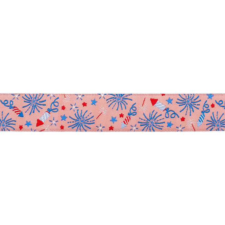 250th Birthday - Sparklers - 7/8" width - by Renaissance Ribbons - One Yard
