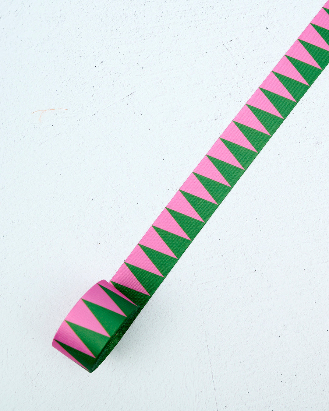 Sawtooth Webbing in Dragonfruit - 1-1/2" width - by Renaissance Ribbons